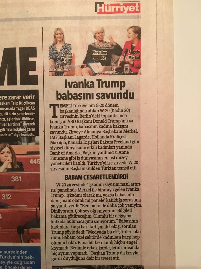 Ivanka Trump Babasını Savundu - Hürriyet